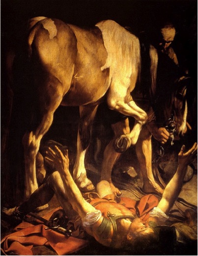 Image 6: Caravaggio, Conversion of Saint Paul, 1601